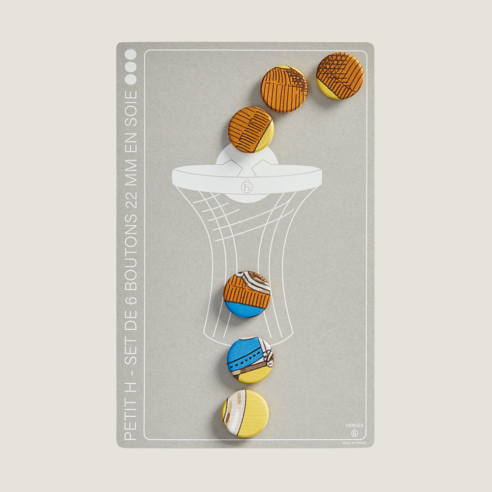 Silk buttons | Hermès Macau SAR